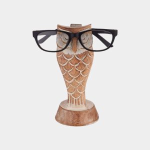 Eximious – Wooden Owl Glasses Holder Stand