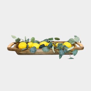Ochretree – Decorative Wooden Dough Bowl Centerpiece