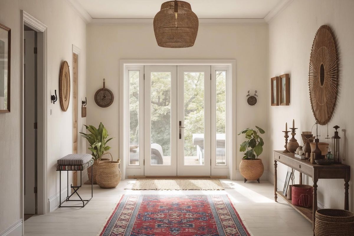 You are currently viewing Bohemian Style Entryway: Artistic First Impressions with Free-Spirited Vibes