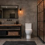 Industrial Style Bathroom: Utilitarian Elegance and Modern Flair