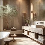 Japandi Style Bathroom: Organic Elegance in a Serene Retreat
