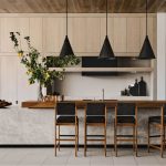 Japandi Style Kitchen: Streamlined Elegance and Natural Tones