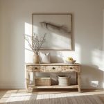 Rustic Style Entryway: Natural Textures and Timeless Warmth at the Door