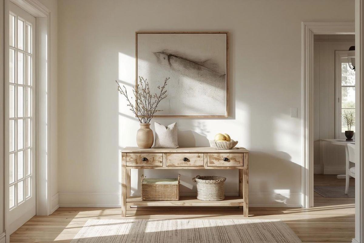 You are currently viewing Rustic Style Entryway: Natural Textures and Timeless Warmth at the Door